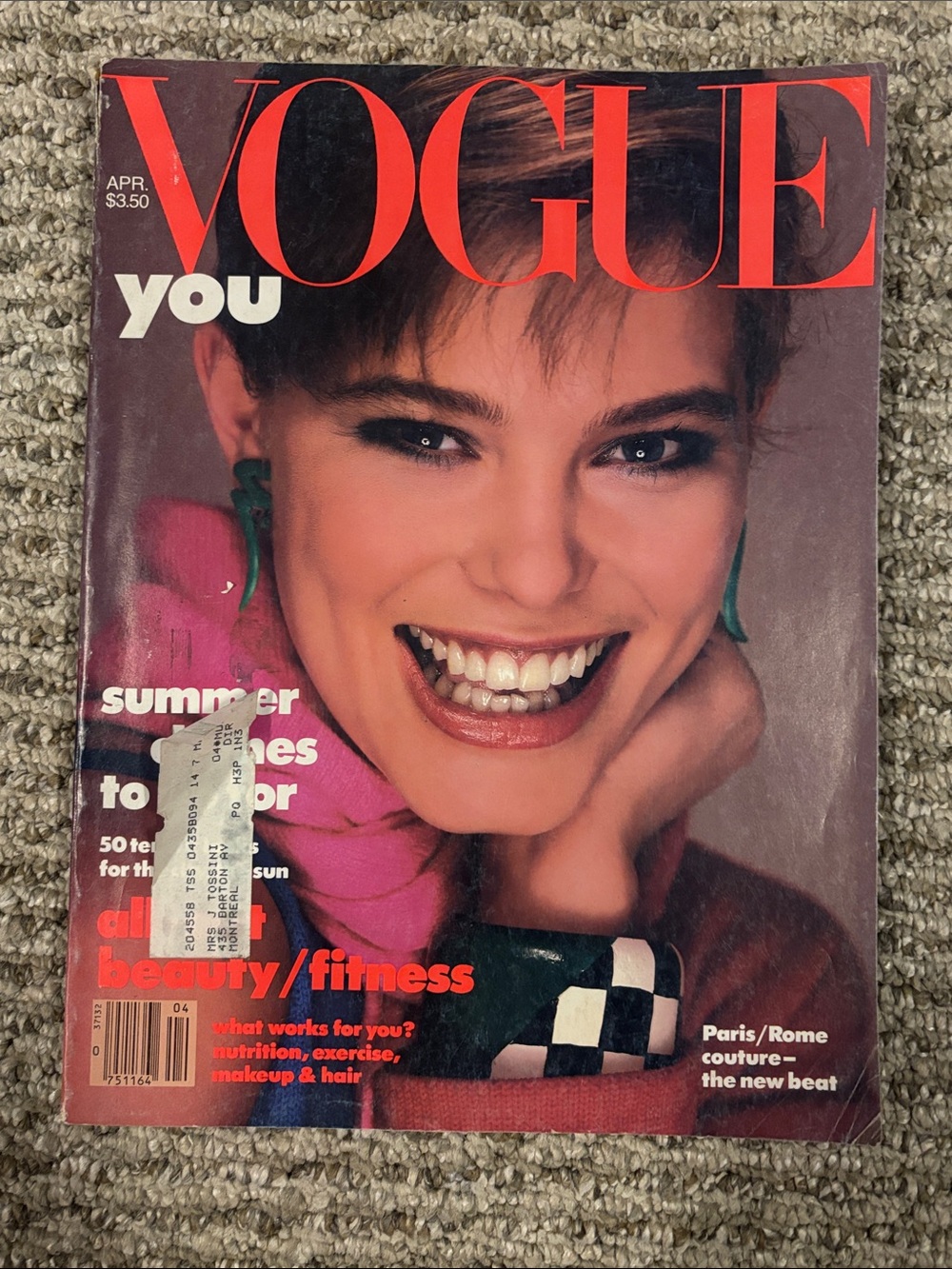 Vogue april 1984